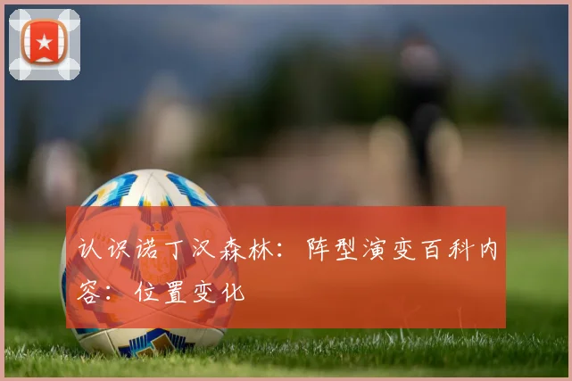 认识诺丁汉森林：阵型演变百科内容：位置变化